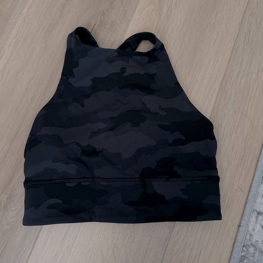 Lululemon high neck tough energy bra